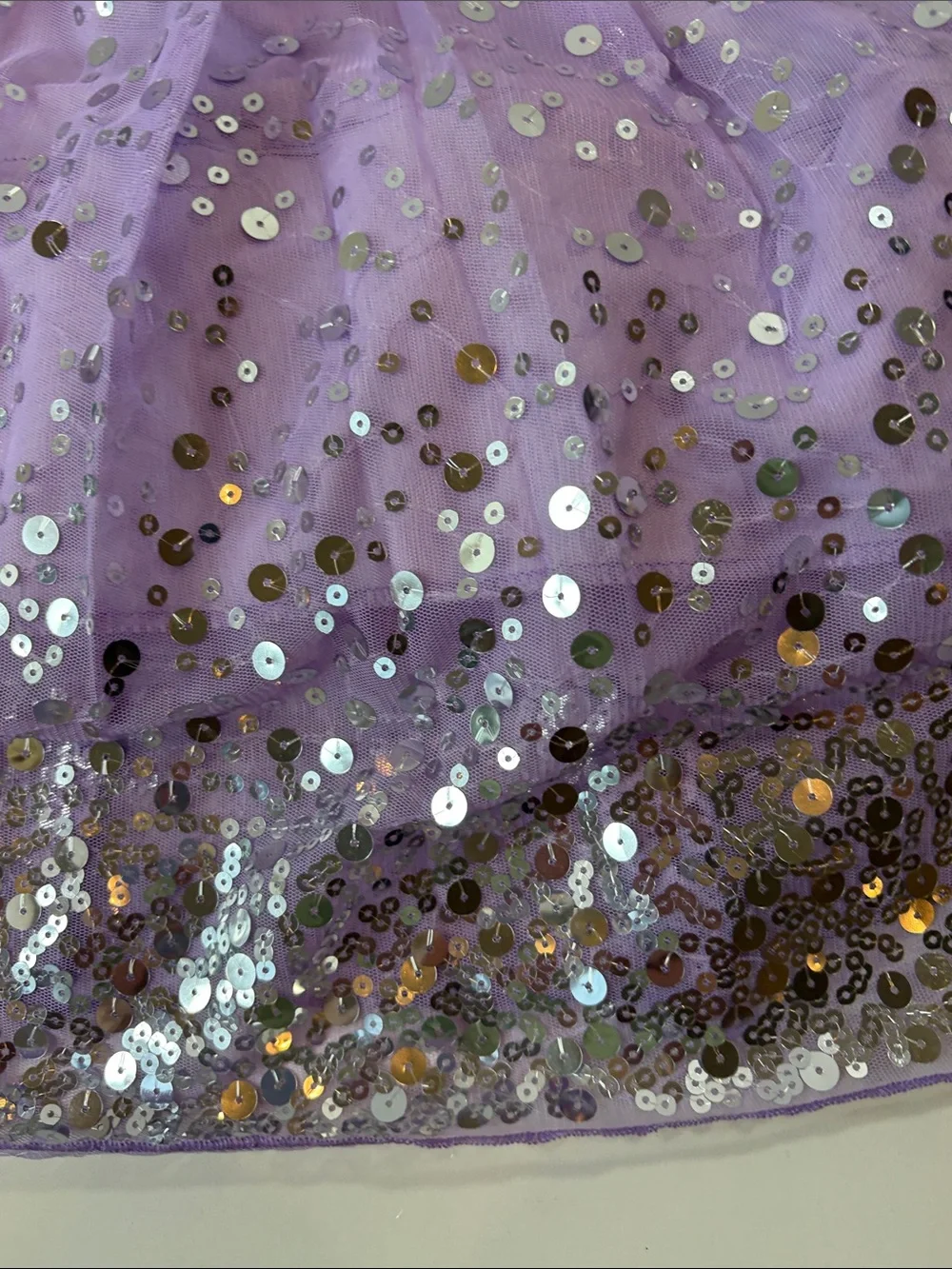 Purple Sparkle Tulle Dress Girls Size 8 Sequin Party Birthday Wedding